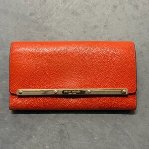 Henri Bendel Blood Orange Wallet